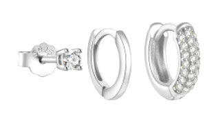 S925 Sterling Silver Earrings Set